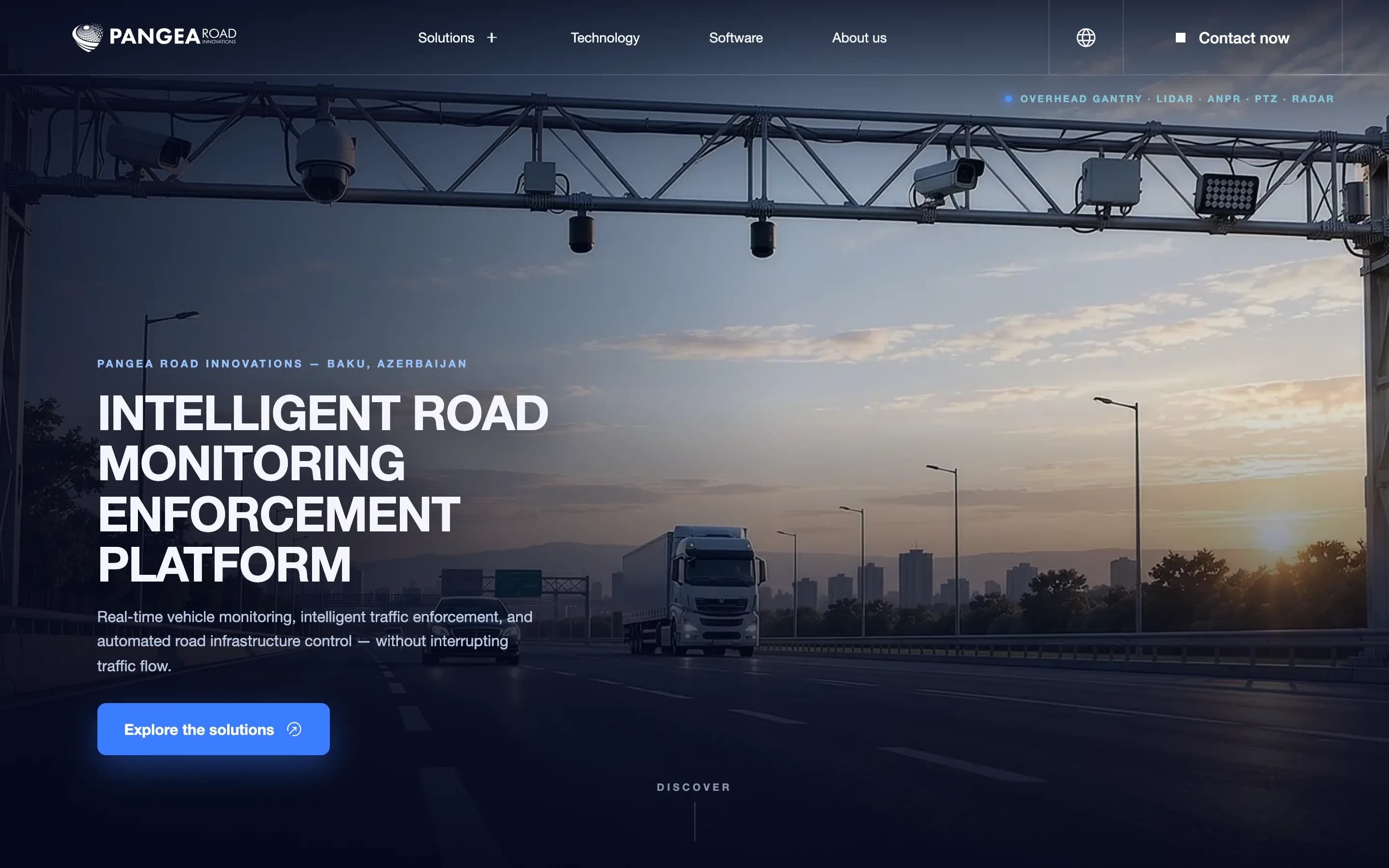 Pangea homepage