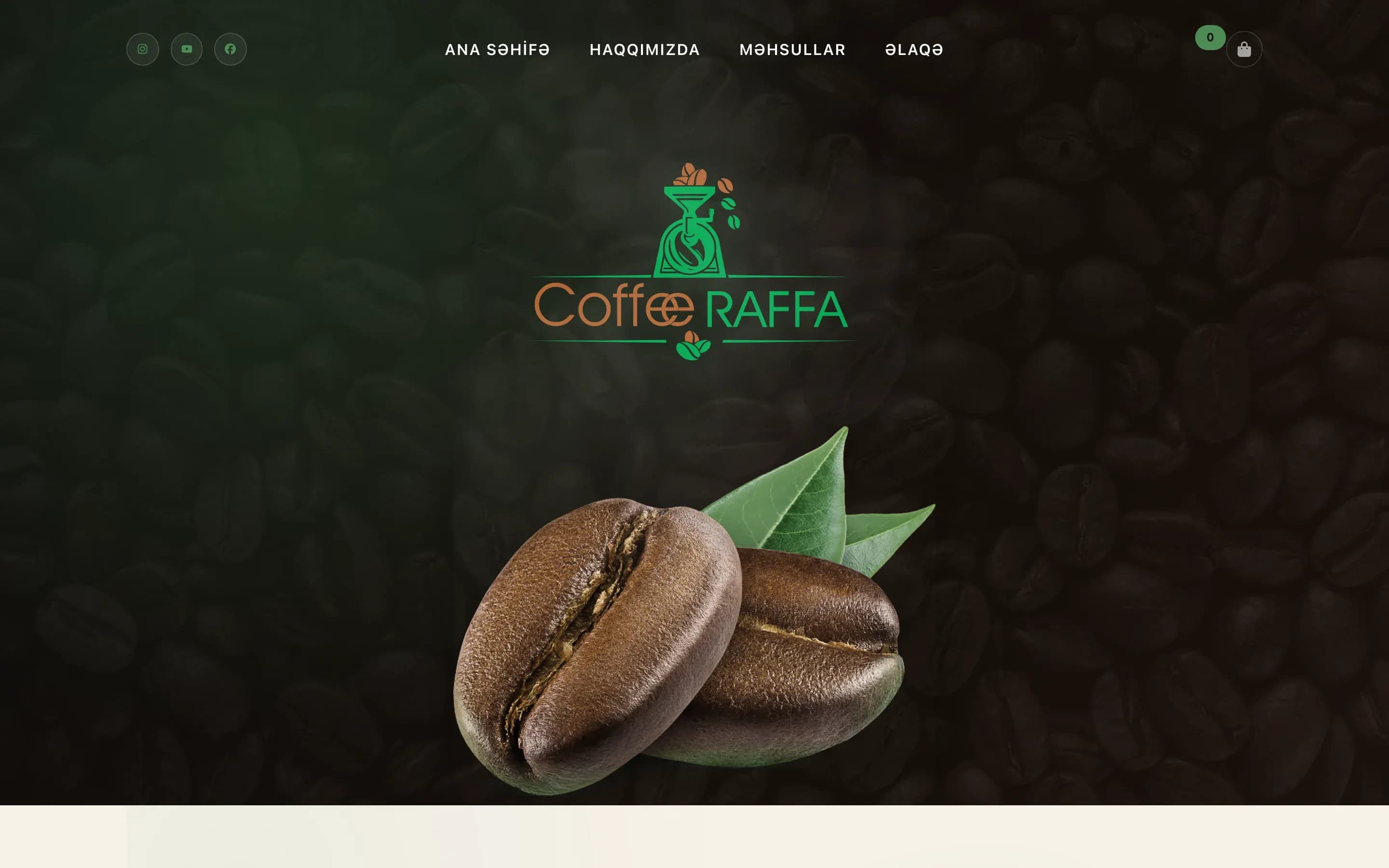 Coffeeraffa homepage